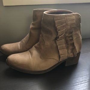 Brown Betsey Johnson Booties